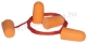 hipoallergén füldugó Kúp alakú, zsinóros,  (SNR 37dB)