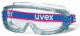 Uvex Ultravision  gumipántos szemüveg, páramentes, vegyszerálló acetát lencsével