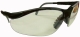 0010 Védőszemüveg szürke-fekete nylon keret, állítható szárhossz, szilikon orrvédő
