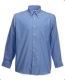 Long Sleeve Oxford Shirt, 130g, Atlantic Blue – Atlanti kék